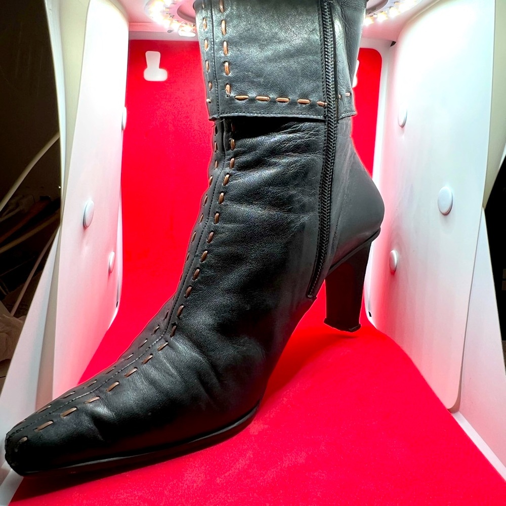 Heel boots authentique Spanish leather